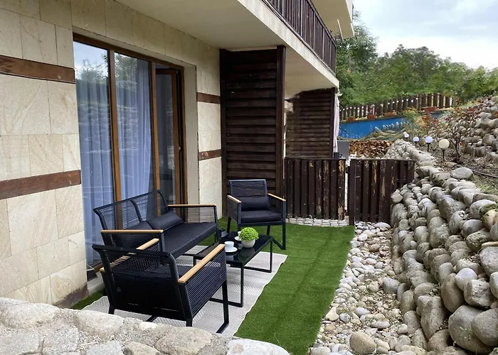 Apartmán Large One Bedroom With Terrace Next To The Lift Bansko